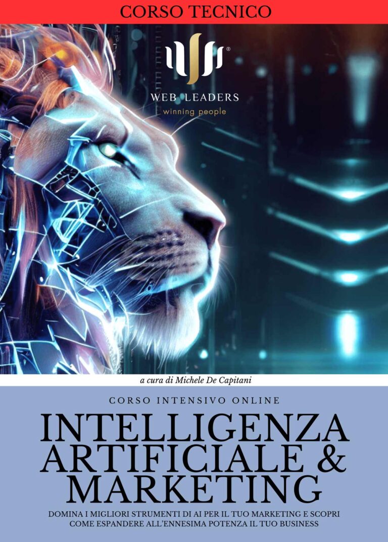 Corso TECNICO – Intelligenza Artificiale & Marketing
