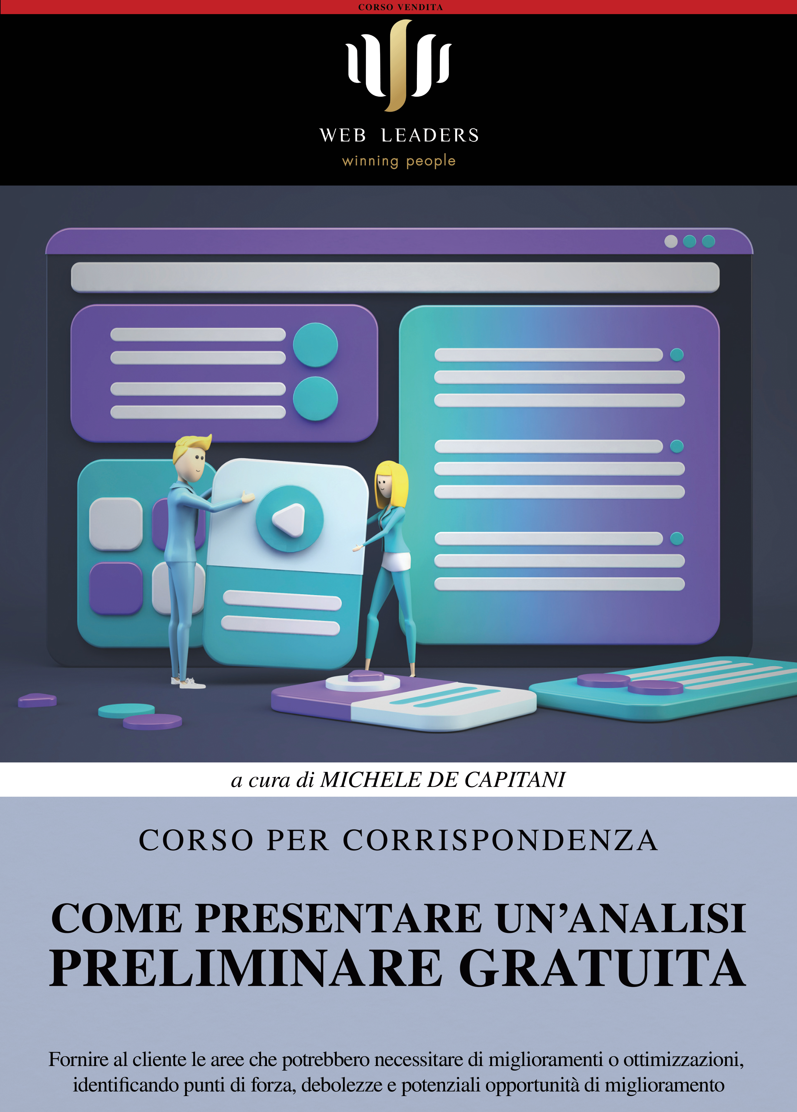 Corso vendita-COME PRESENTARE UN’ANALISI PRELIMINARE GRATUITA